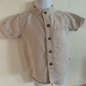 Dapper Dude Boys Button Down Dress Shirt Size 2T